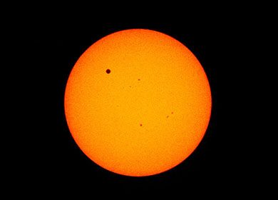 The sun. Courtesy of NASA.
